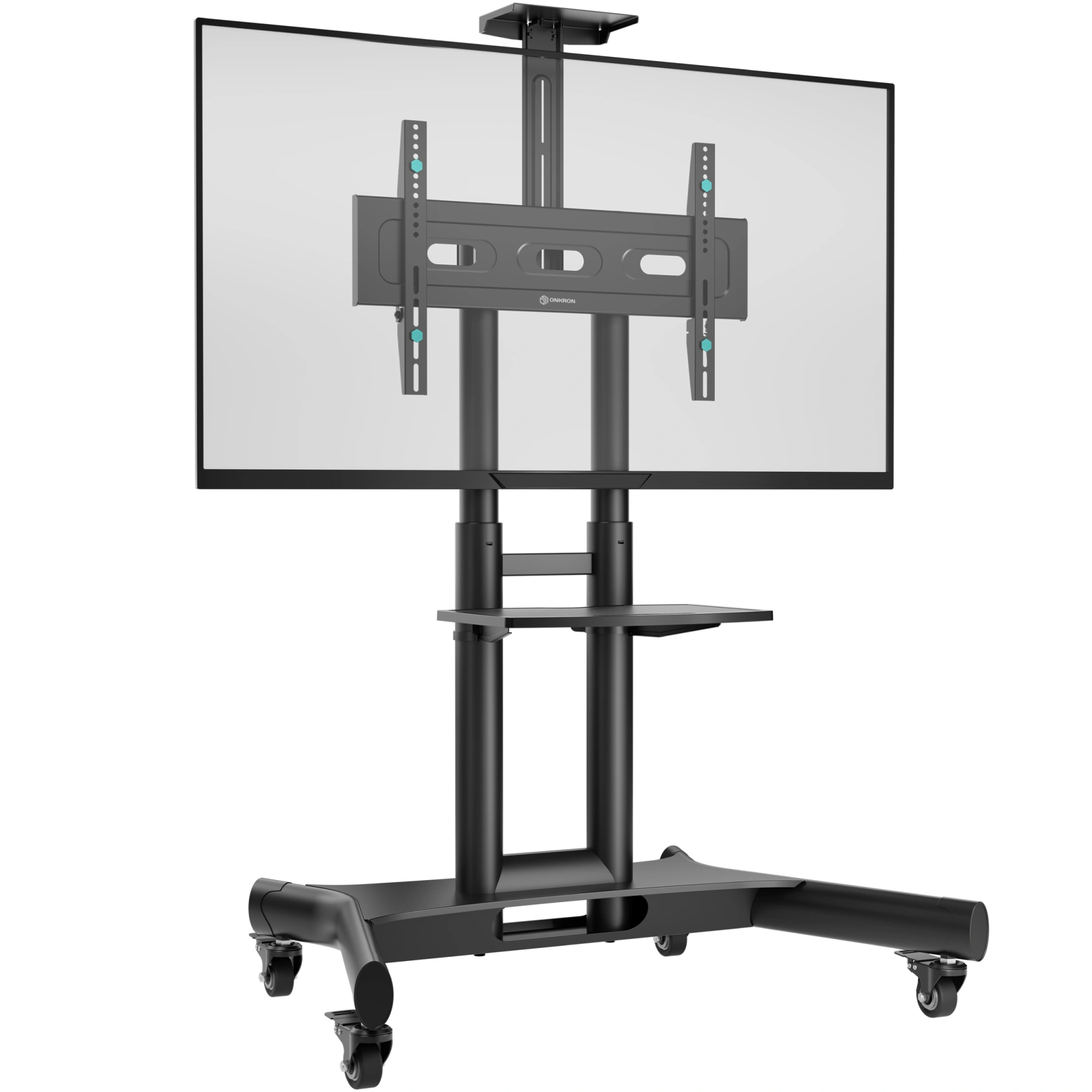 Стойка для телевизора Onkron TS1551 черный 40"-70" макс.55.5кг напольный мобильный — миниатюра 3