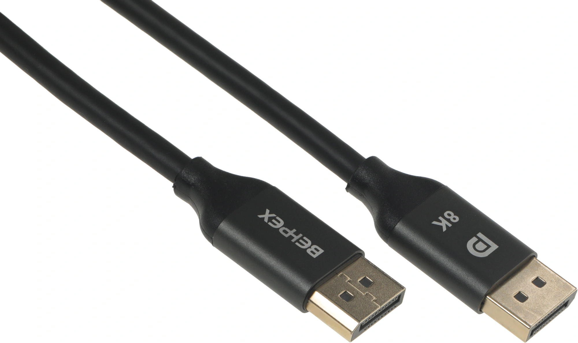 Кабель аудио-видео Ultra HD v1.4 DisplayPort (m)/DisplayPort (m) 1м. черный — миниатюра 4
