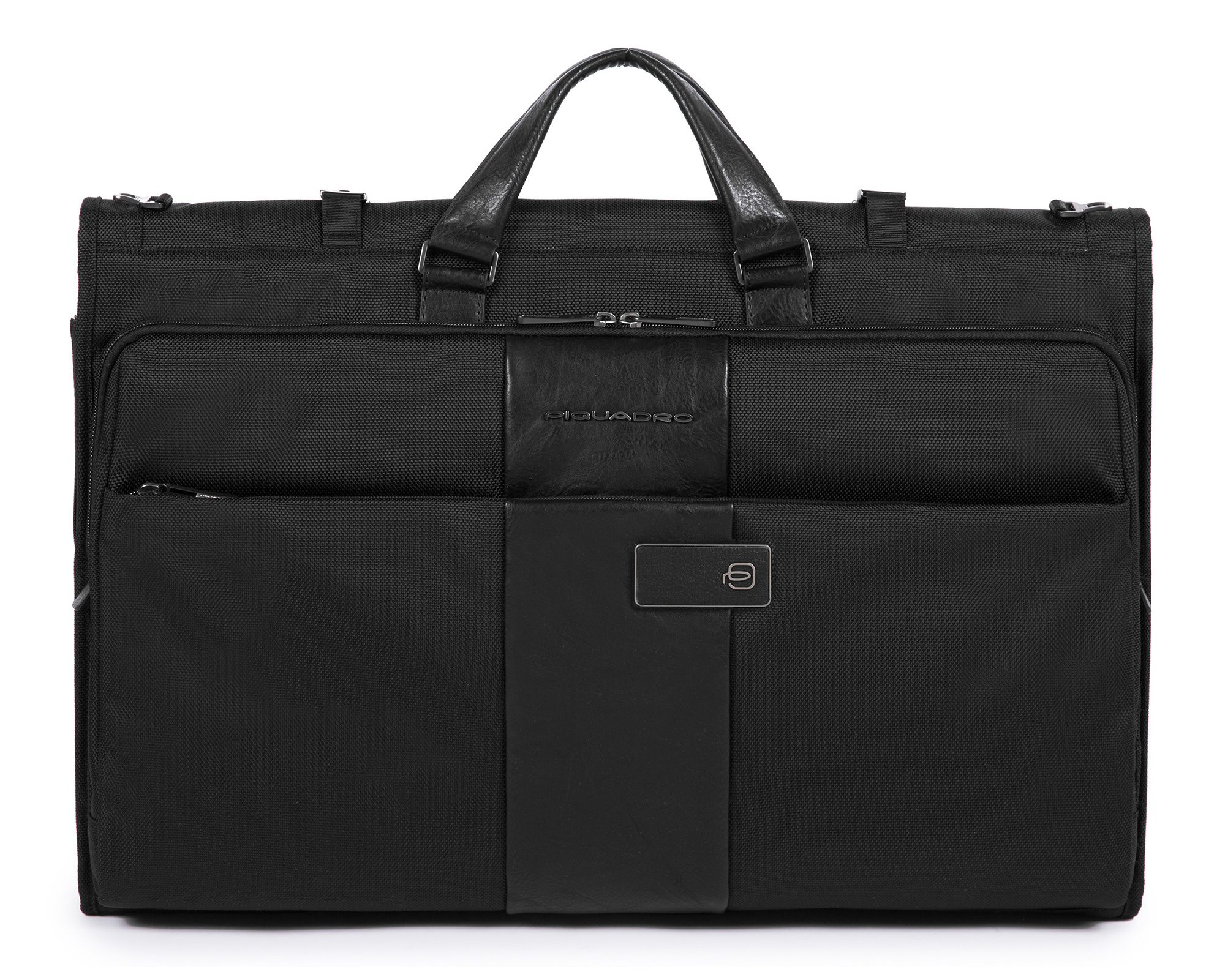 Сумка портплед Piquadro Brief2 PA4344BR2/N черная нейлон/натур.кожа