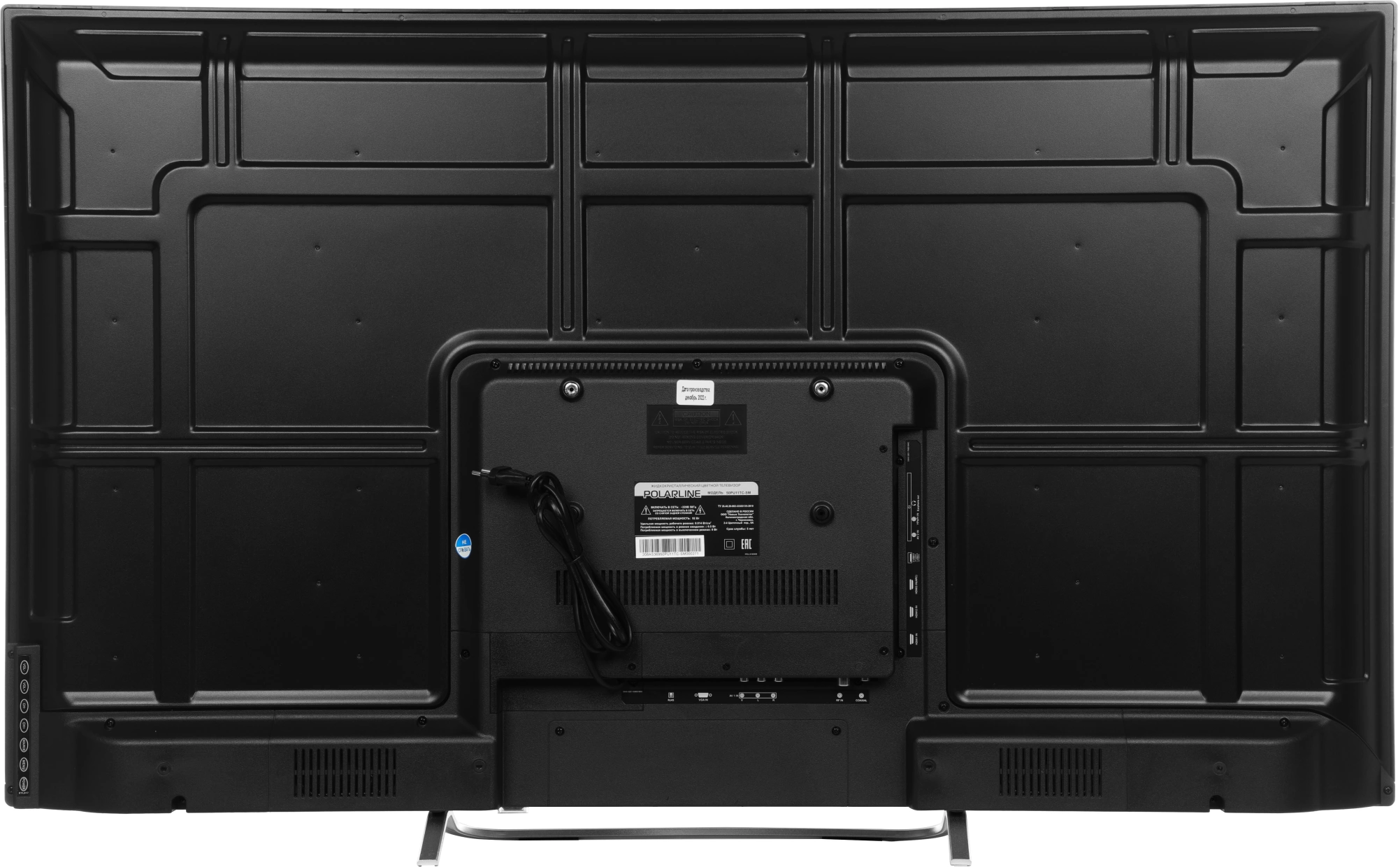 Телевизор LED PolarLine 50" 50PU11TC-SM черный 4K Ultra HD 60Hz DVB-T DVB-T2 DVB-C DVB-S2 USB WiFi Smart TV (RUS) — миниатюра 10