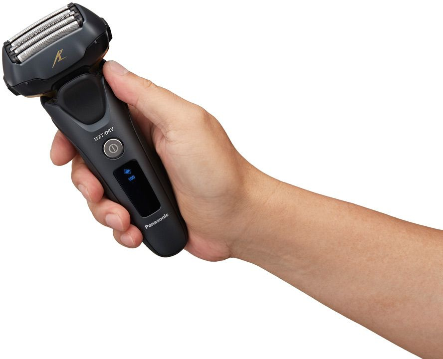 Бритва сетчатая Panasonic ES-LV97-K820 реж.эл.:5 питан.:аккум. черный — миниатюра 12