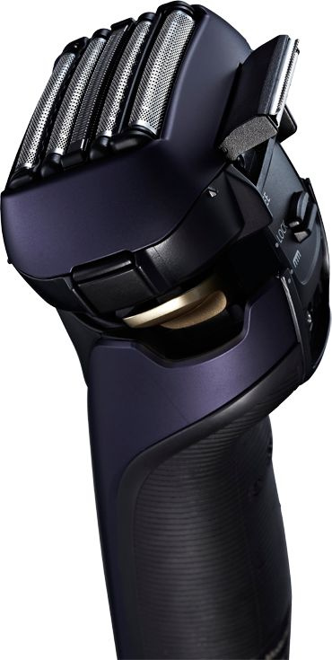Бритва сетчатая Panasonic ES-LV67-A820 реж.эл.:5 питан.:аккум. синий — миниатюра 4