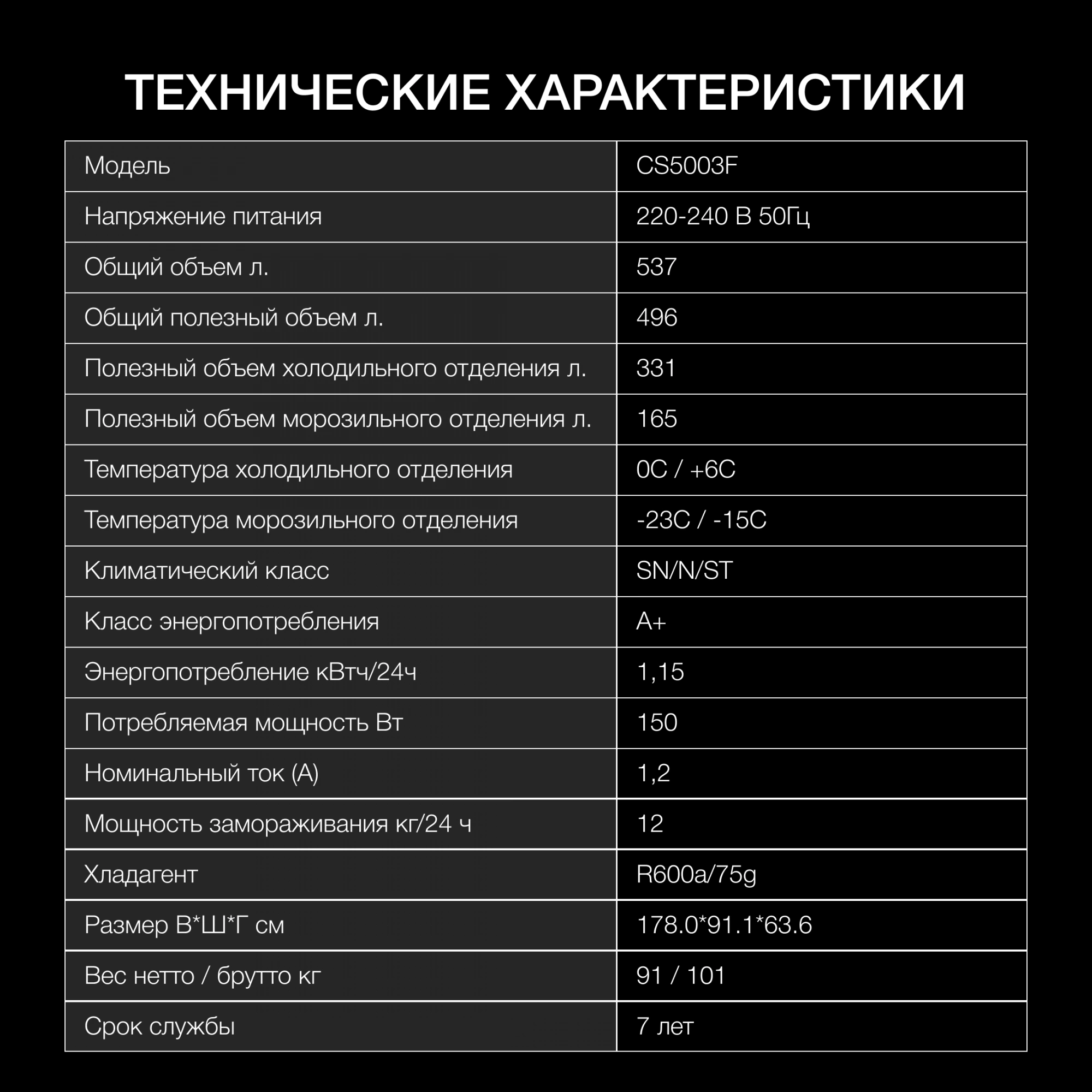 Холодильник Hyundai CS5003F 2-хкамерн. белый инвертер — миниатюра 38