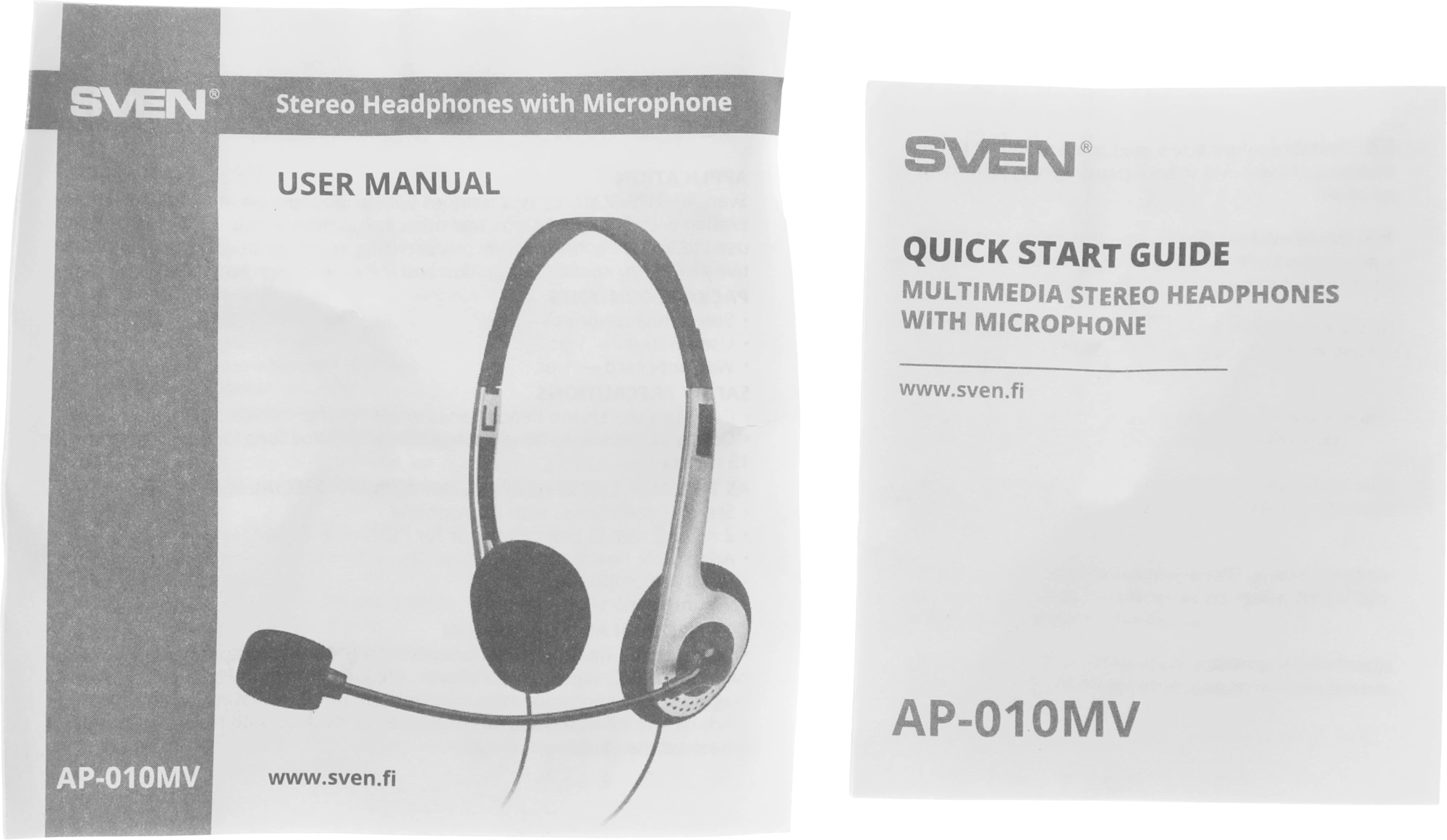 Наушники с микрофоном Sven AP-010MV черный/серебристый 2м накладные оголовье (SV-0410010MV) — миниатюра 11