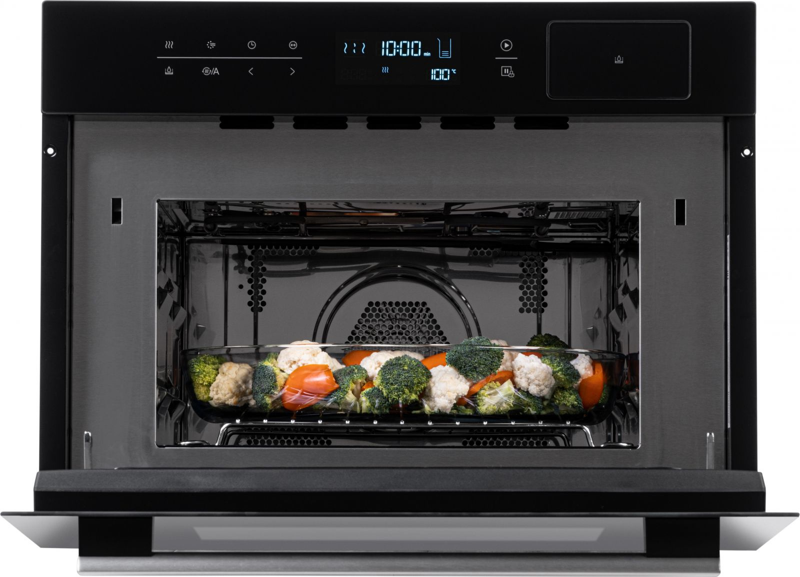 Духовой шкаф Электрический Weissgauff OEMS 459 PDB черный — миниатюра 3