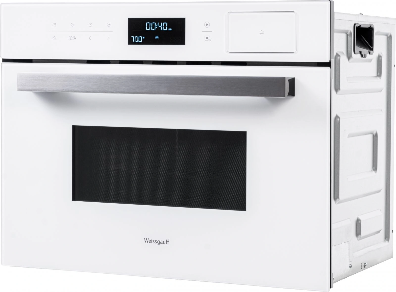Духовой шкаф Электрический Weissgauff OEMS 459 PDW белый — миниатюра 6