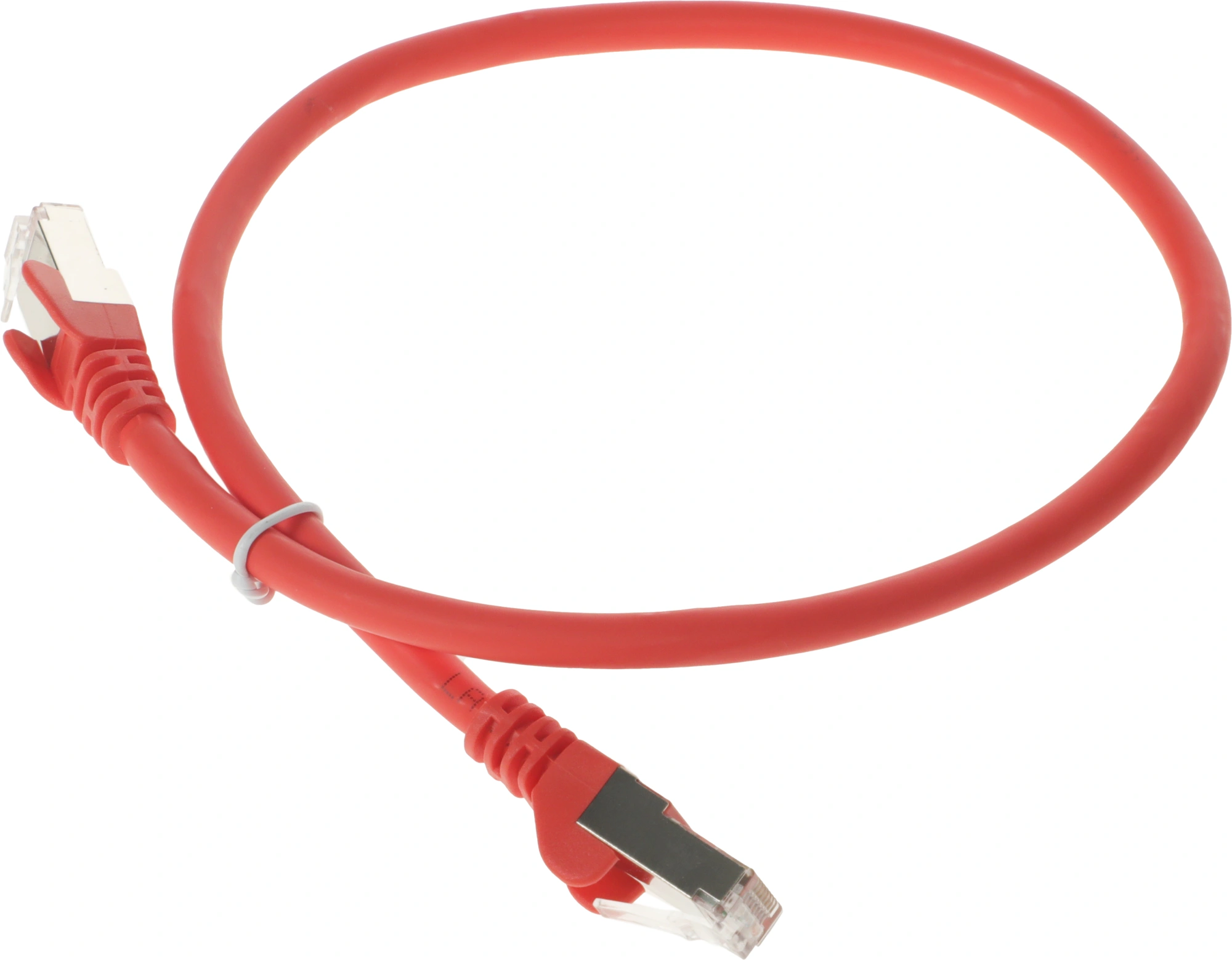 Патч-корд Lanmaster LAN-PC45/S6-0.5-OR FTP RJ-45 вил.-вилка RJ-45 кат.6 0.5м оранжевый LSZH (уп.:1шт) — миниатюра 2