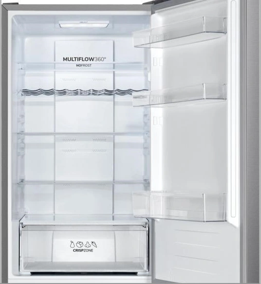 Холодильник Gorenje NRK619FAS4 2-хкамерн. серый — миниатюра 4