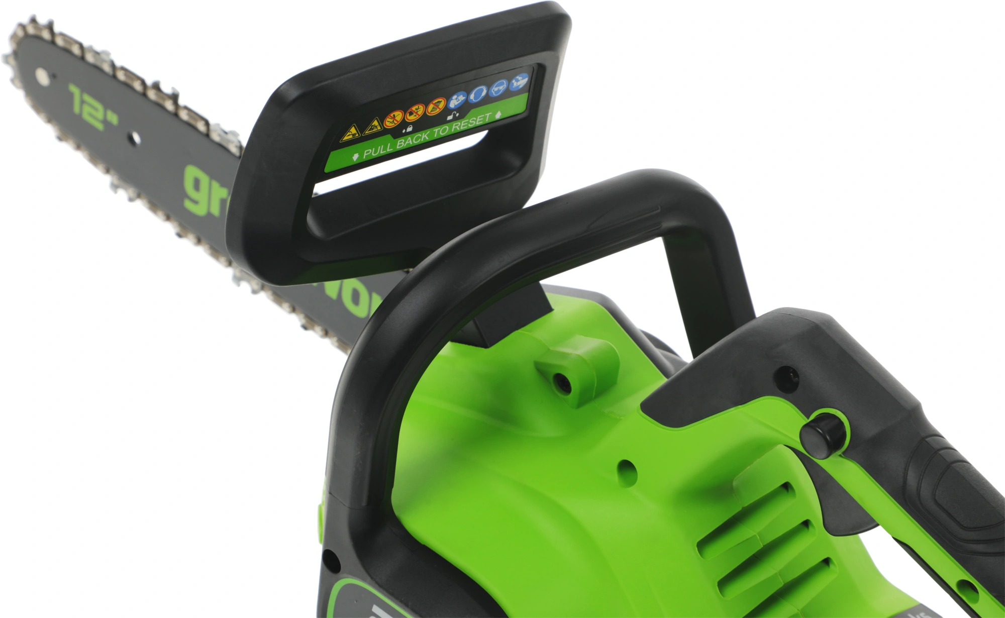 Цепная пила Greenworks GD24CS30K4 аккум. дл.шины:12" (30cm) 1аккум. 4Ач ЗУ (2007007UB) — миниатюра 6