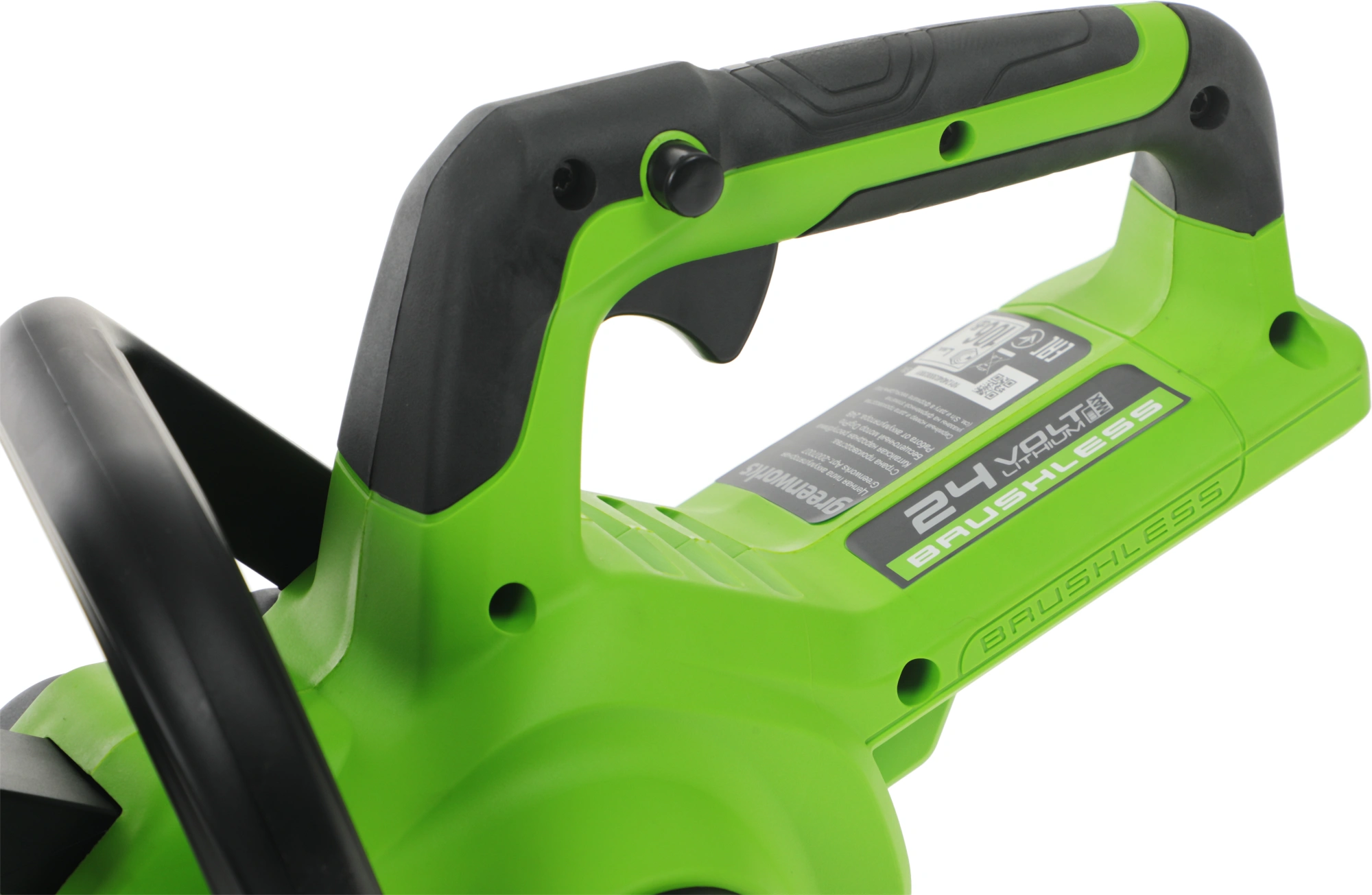 Цепная пила Greenworks GD24CS30K4 аккум. дл.шины:12" (30cm) 1аккум. 4Ач ЗУ (2007007UB) — миниатюра 7