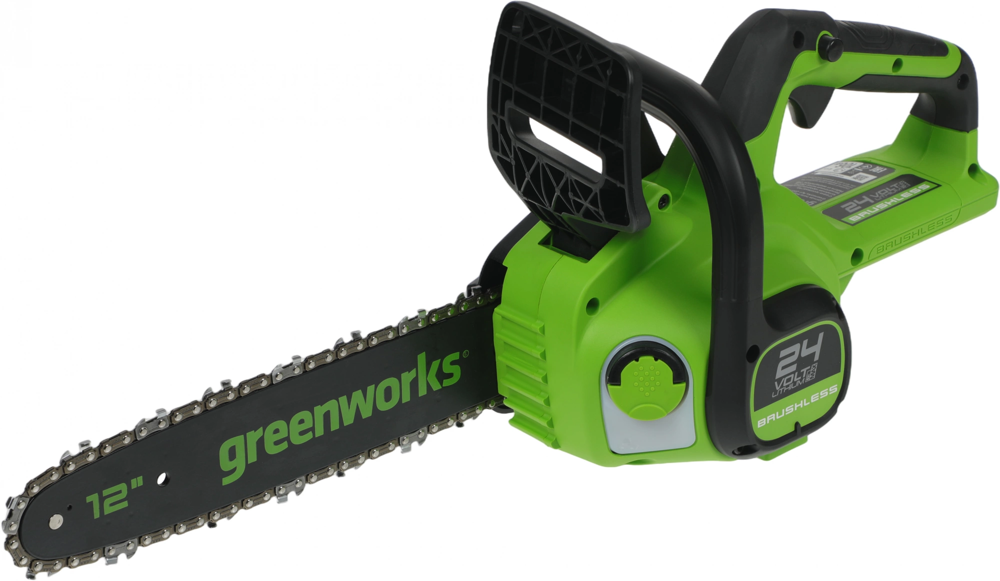 Цепная пила Greenworks GD24CS30K2 аккум. дл.шины:12" (30cm) 1аккум. 2Ач ЗУ (2007007UA)