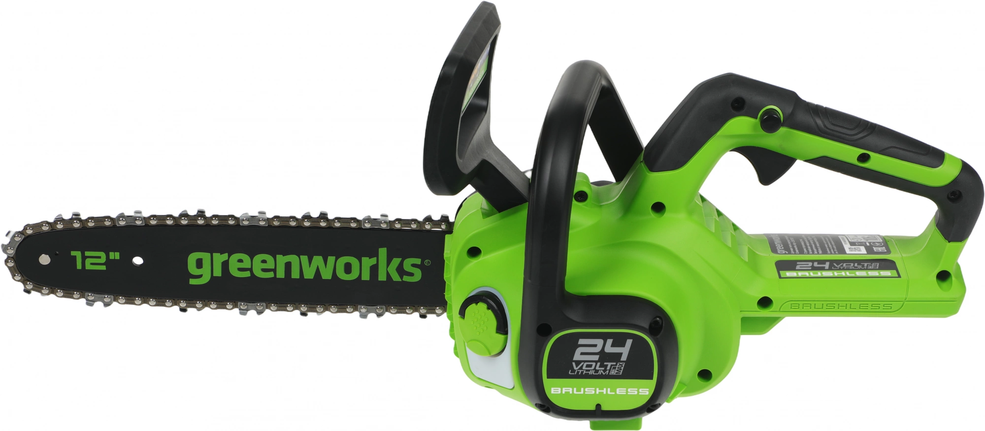 Цепная пила Greenworks GD24CS30K2 аккум. дл.шины:12" (30cm) 1аккум. 2Ач ЗУ (2007007UA) — миниатюра 2