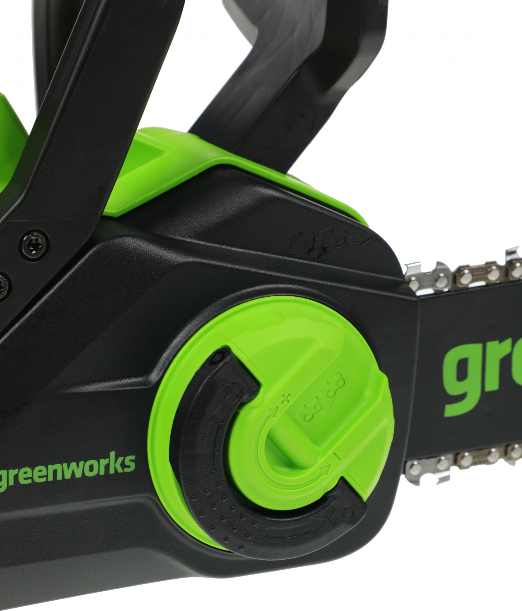 Цепная пила Greenworks GD24CS30K2 аккум. дл.шины:12" (30cm) 1аккум. 2Ач ЗУ (2007007UA) — миниатюра 7