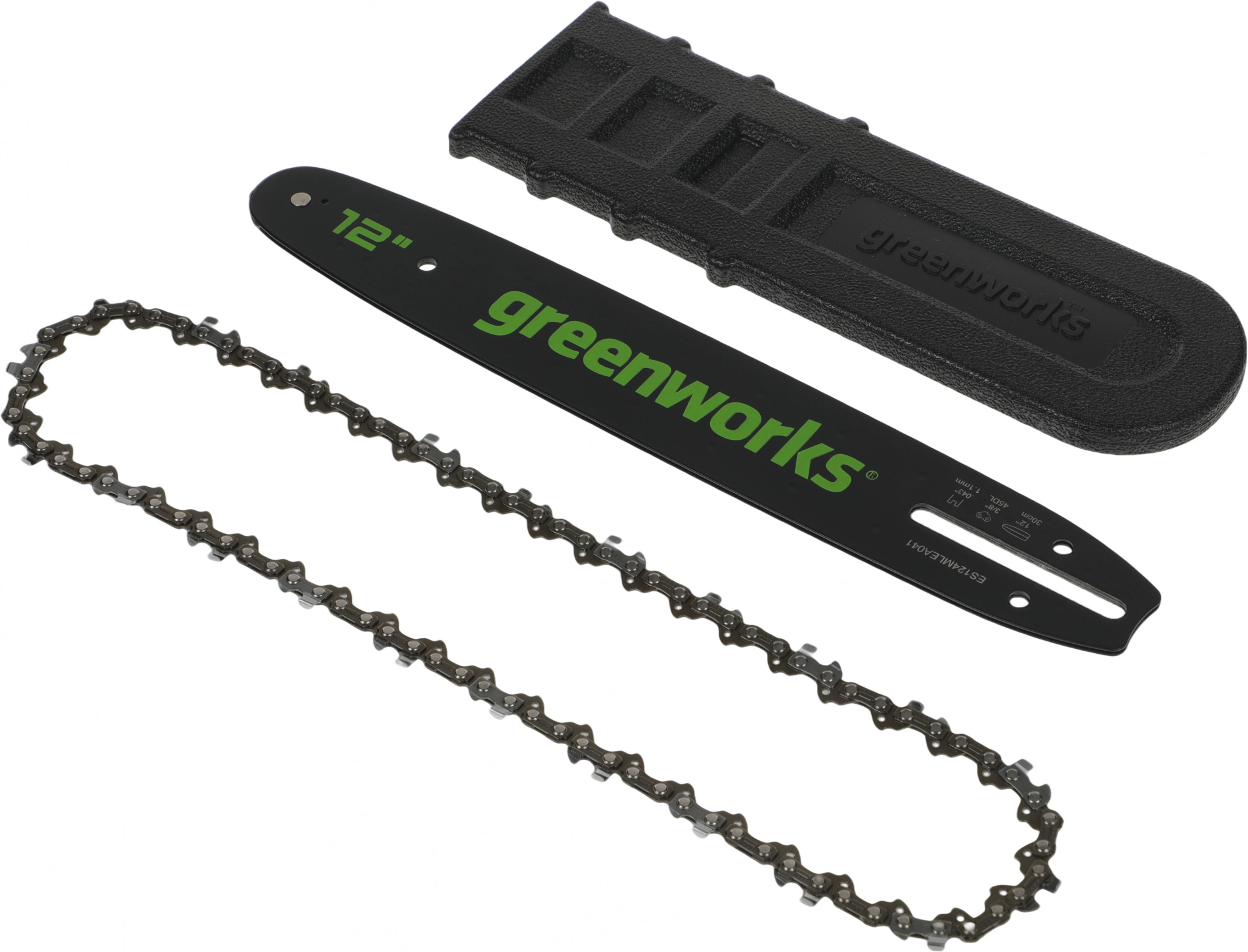 Цепная пила Greenworks GD24CS30K2 аккум. дл.шины:12" (30cm) 1аккум. 2Ач ЗУ (2007007UA) — миниатюра 13