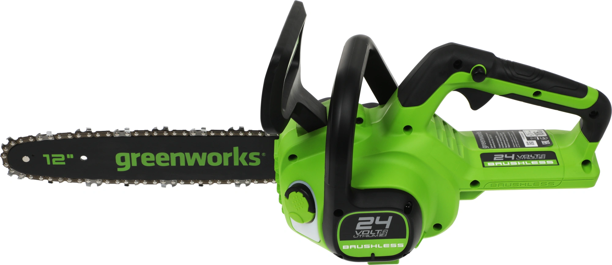 Цепная пила Greenworks GD24CS30 аккум. дл.шины:12" (30cm) (2007007) — миниатюра 11