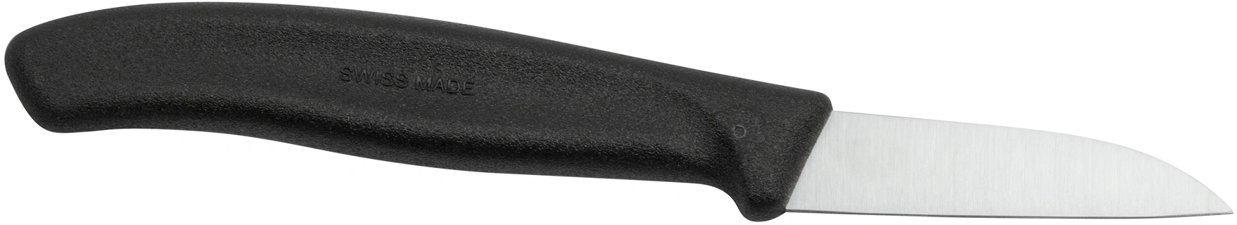 Нож кухонный Victorinox Swiss Classic (6.7303) стальной лезв.60мм прямая заточка черный — миниатюра 3