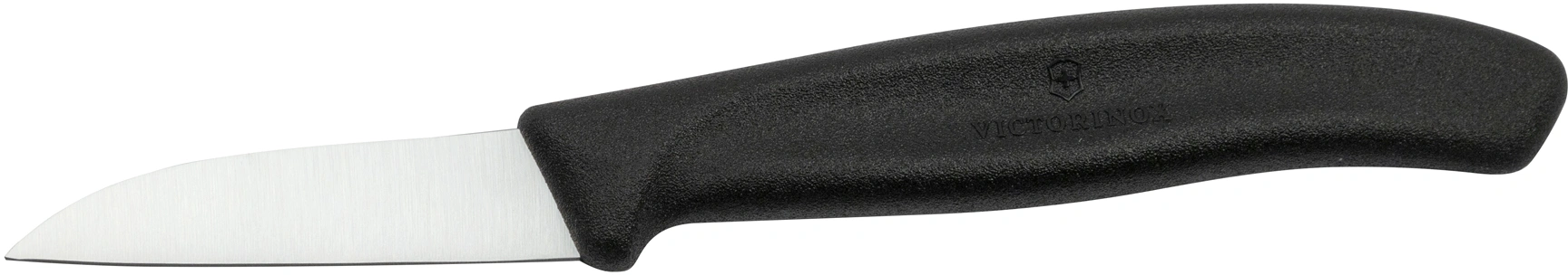 Нож кухонный Victorinox Swiss Classic (6.7303) стальной лезв.60мм прямая заточка черный — миниатюра 4