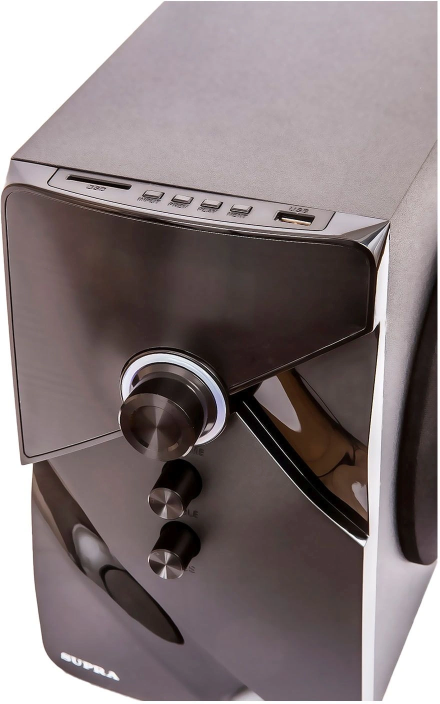 Минисистема Supra SMB-290 черный 60Вт FM USB BT SD — миниатюра 4