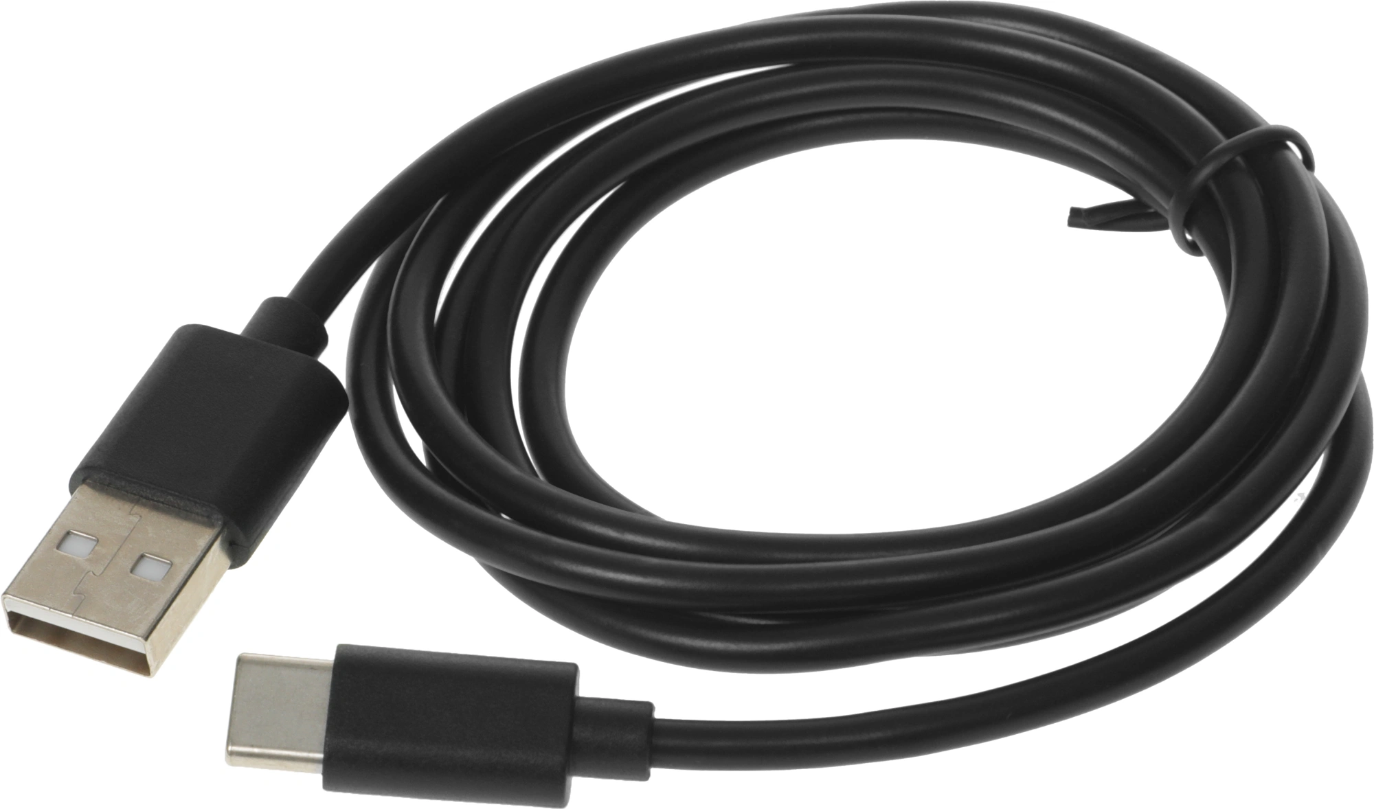 Кабель Buro USB-TC-1.2B2A USB (m)-USB Type-C (m) 1.2м черный — миниатюра 2