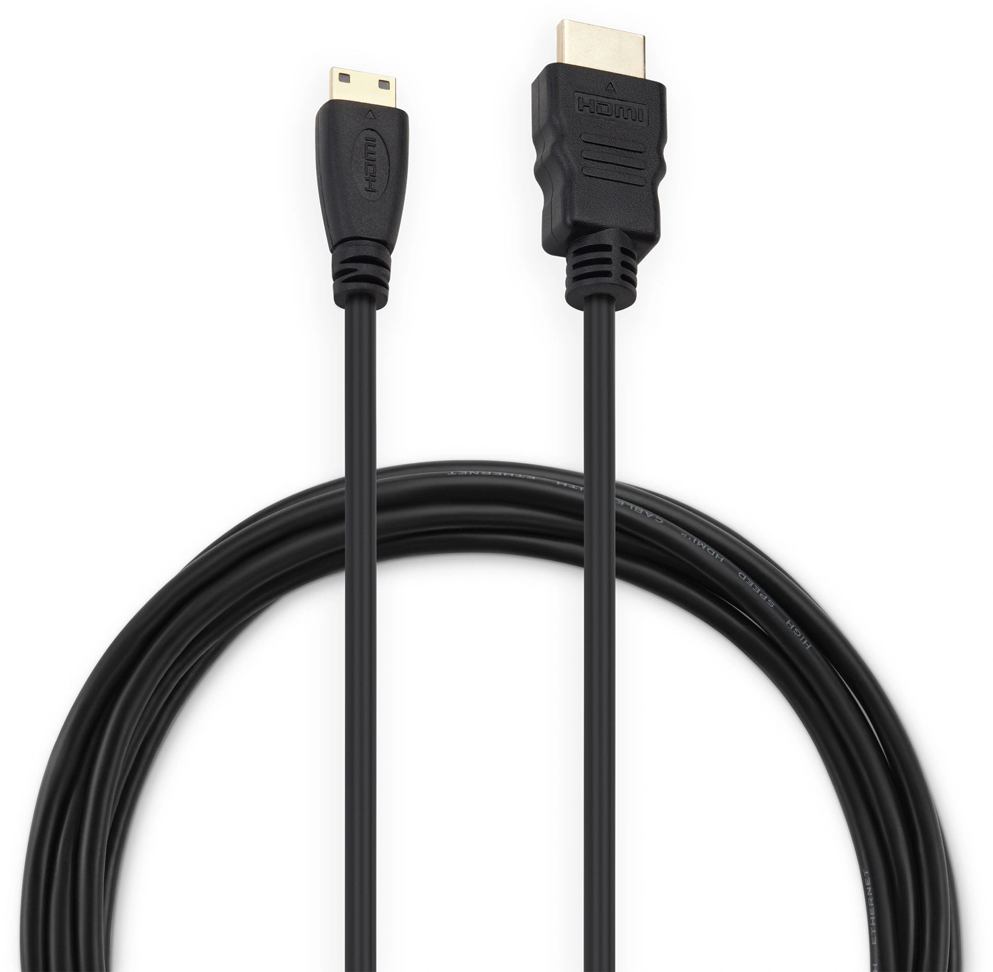 Кабель аудио-видео Buro mini-HDMI (m)/HDMI (m) 5м. черный (BHP-MINHDMI-5) — миниатюра 4