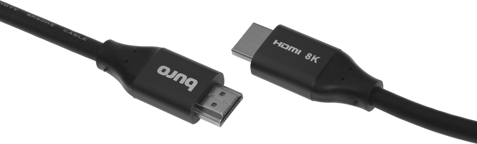 Кабель аудио-видео Buro HDMI (m)/HDMI (m) 3м. феррит.кольца позолоч.конт. черный (BHP-HDMI-2.1-3G) — миниатюра 5