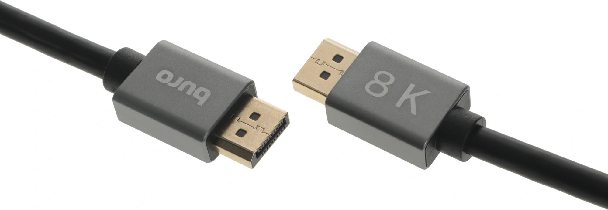 Кабель аудио-видео Buro V1.4 DisplayPort (m)/DisplayPort (m) 3м. позолоч.конт. черный (BHP-DPP-1.4-3G) — миниатюра 5