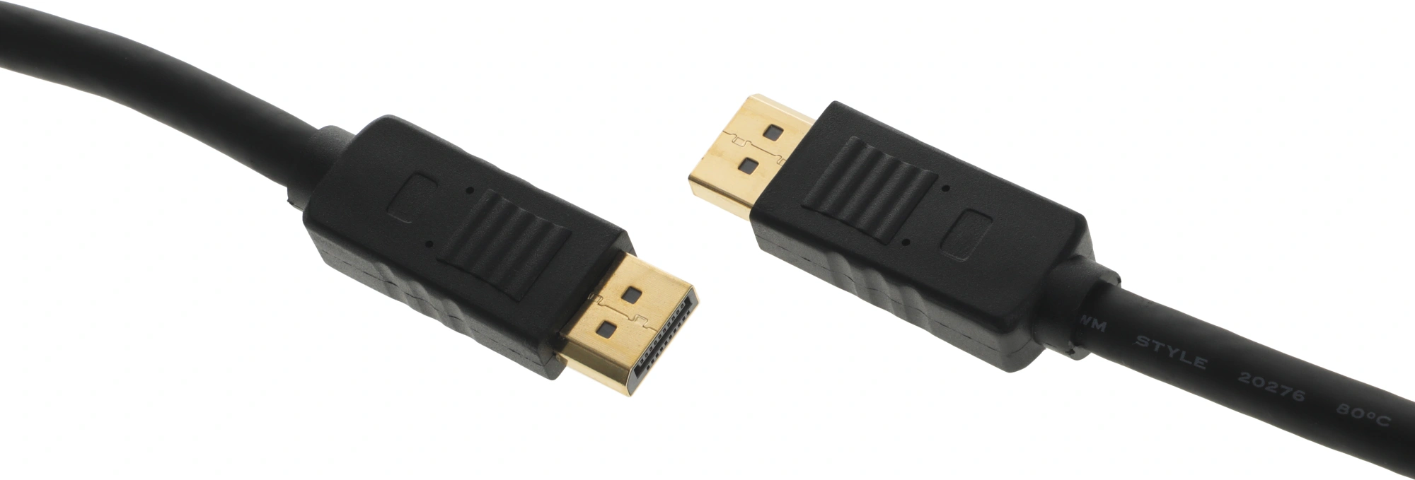 Кабель аудио-видео Buro V1.4 DisplayPort (m)/DisplayPort (m) 10м. черный (BHP-DPP-1.4-10) — миниатюра 4