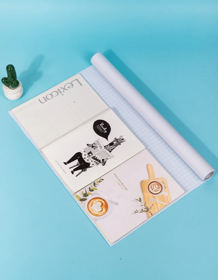 Пленка Deli EH831 Uspire для книги с липк.сл. ПП гладкая прозр. 500х3000 — миниатюра 12
