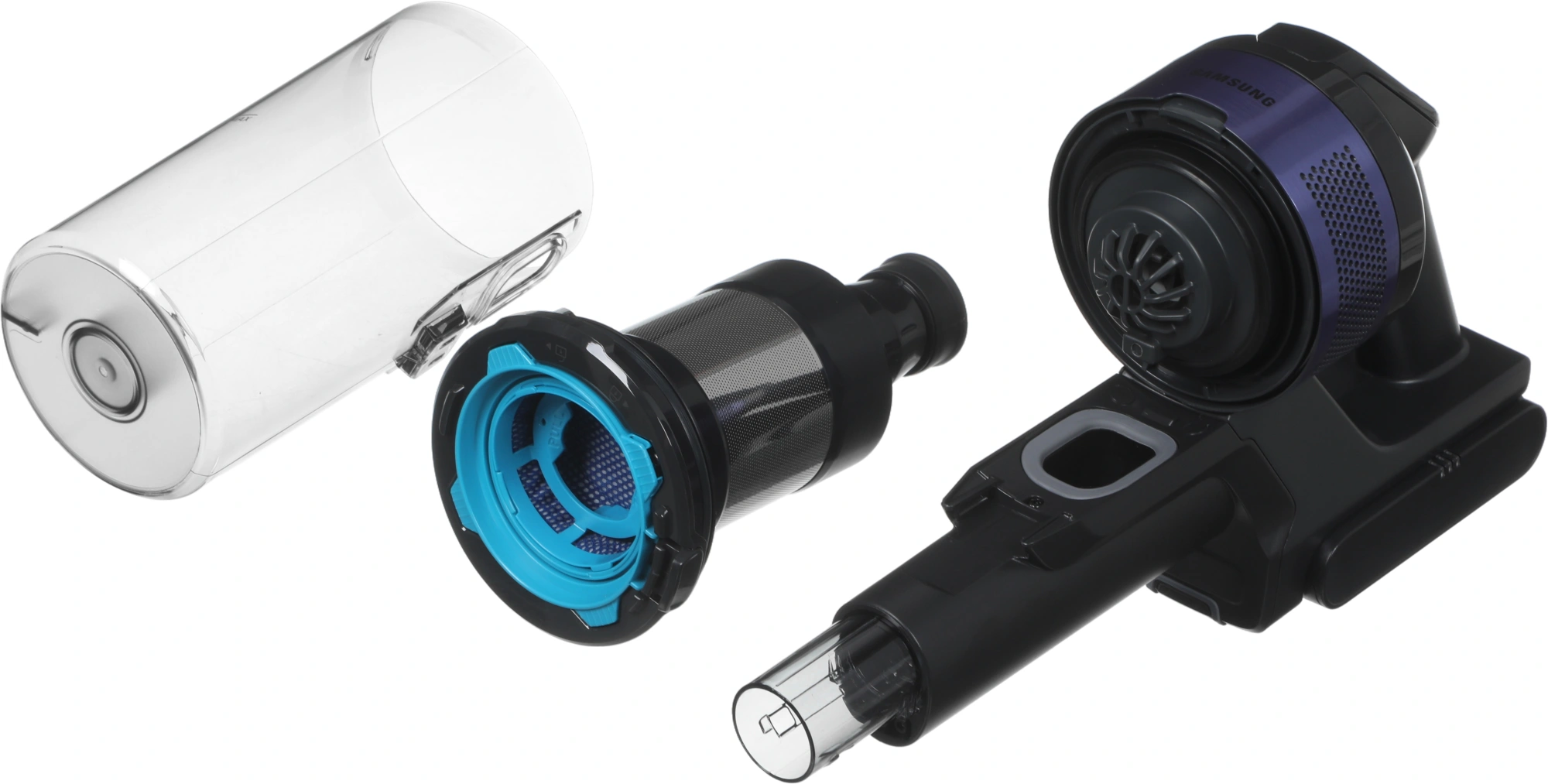 Пылесос Samsung Jet VS15A6031R4/EV 410Вт фиолетовый/серый — миниатюра 14