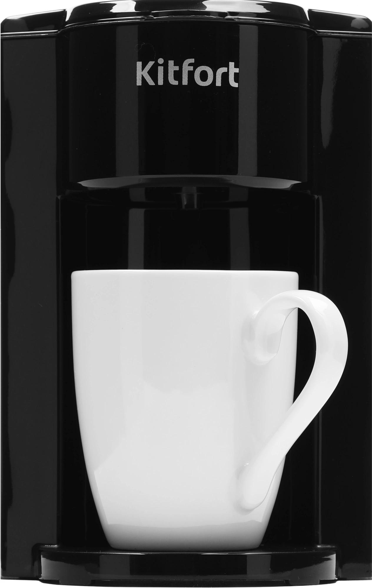 Кофеварка капельная Kitfort KT-763 350Вт черный — миниатюра 5
