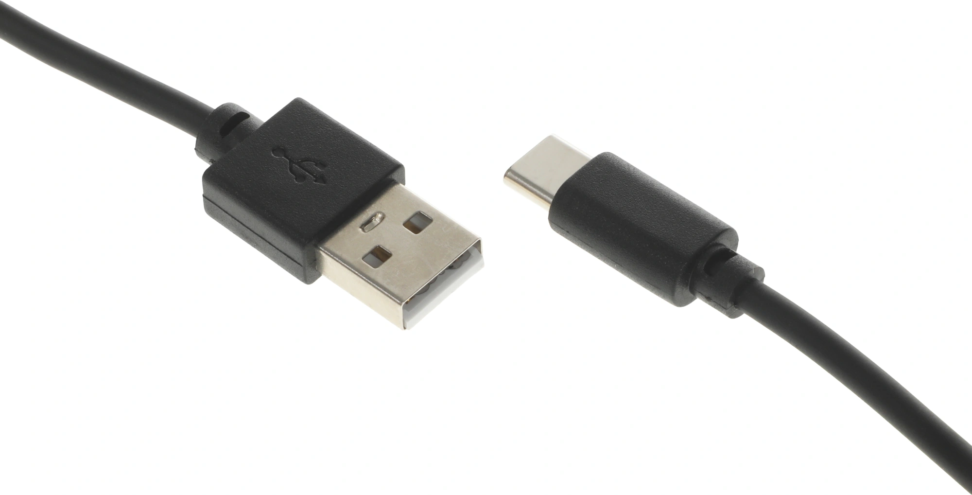 Кабель USB (m)-USB Type-C (m) 2м черный — миниатюра 4