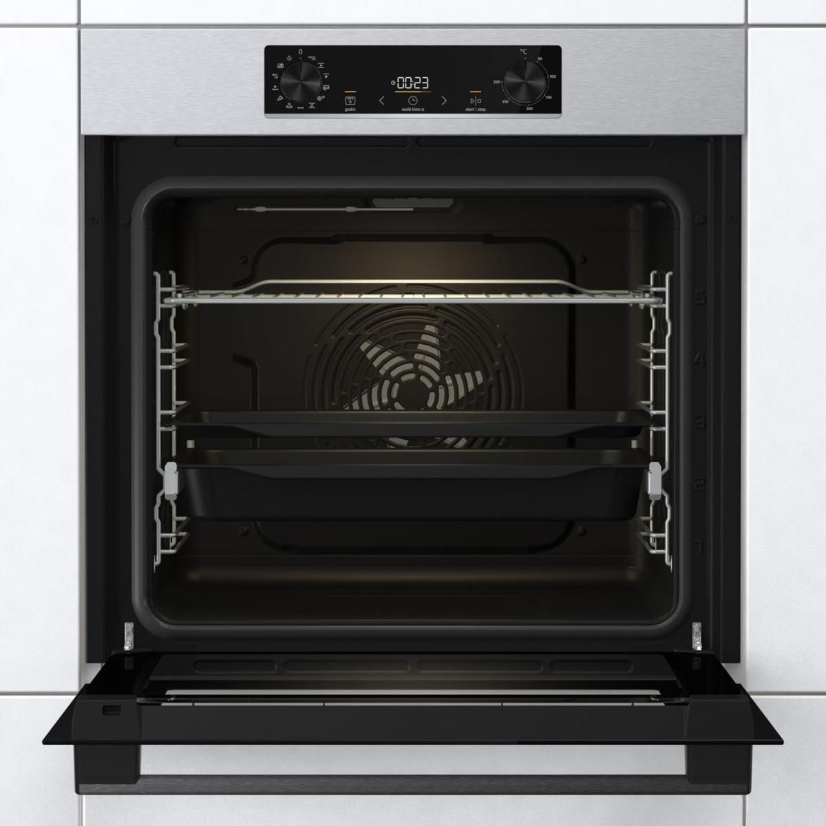 Духовой шкаф Электрический Gorenje BOSB6737E06X нержавеющая сталь/черный — миниатюра 19