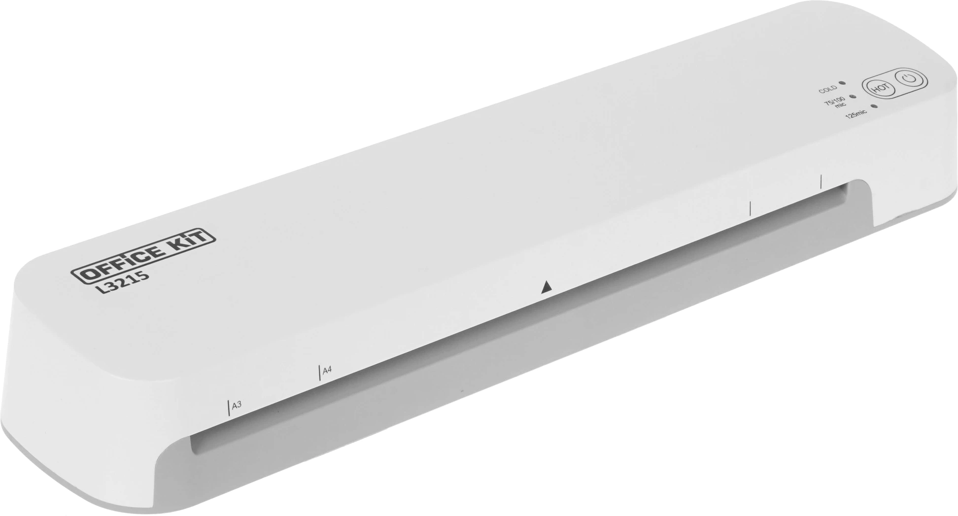 Ламинатор Office Kit L3215 белый A3 (60-125мкм) 42см/мин (2вал.) хол.лам. лам.фото — миниатюра 5