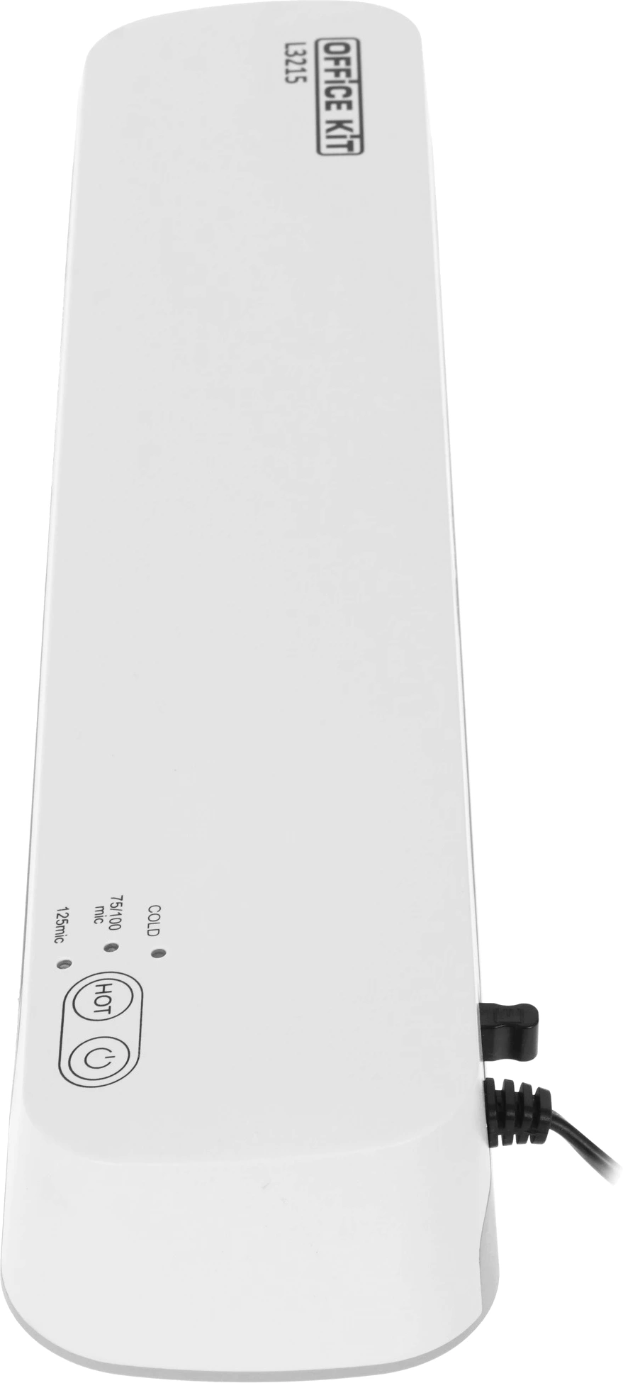 Ламинатор Office Kit L3215 белый A3 (60-125мкм) 42см/мин (2вал.) хол.лам. лам.фото — миниатюра 6