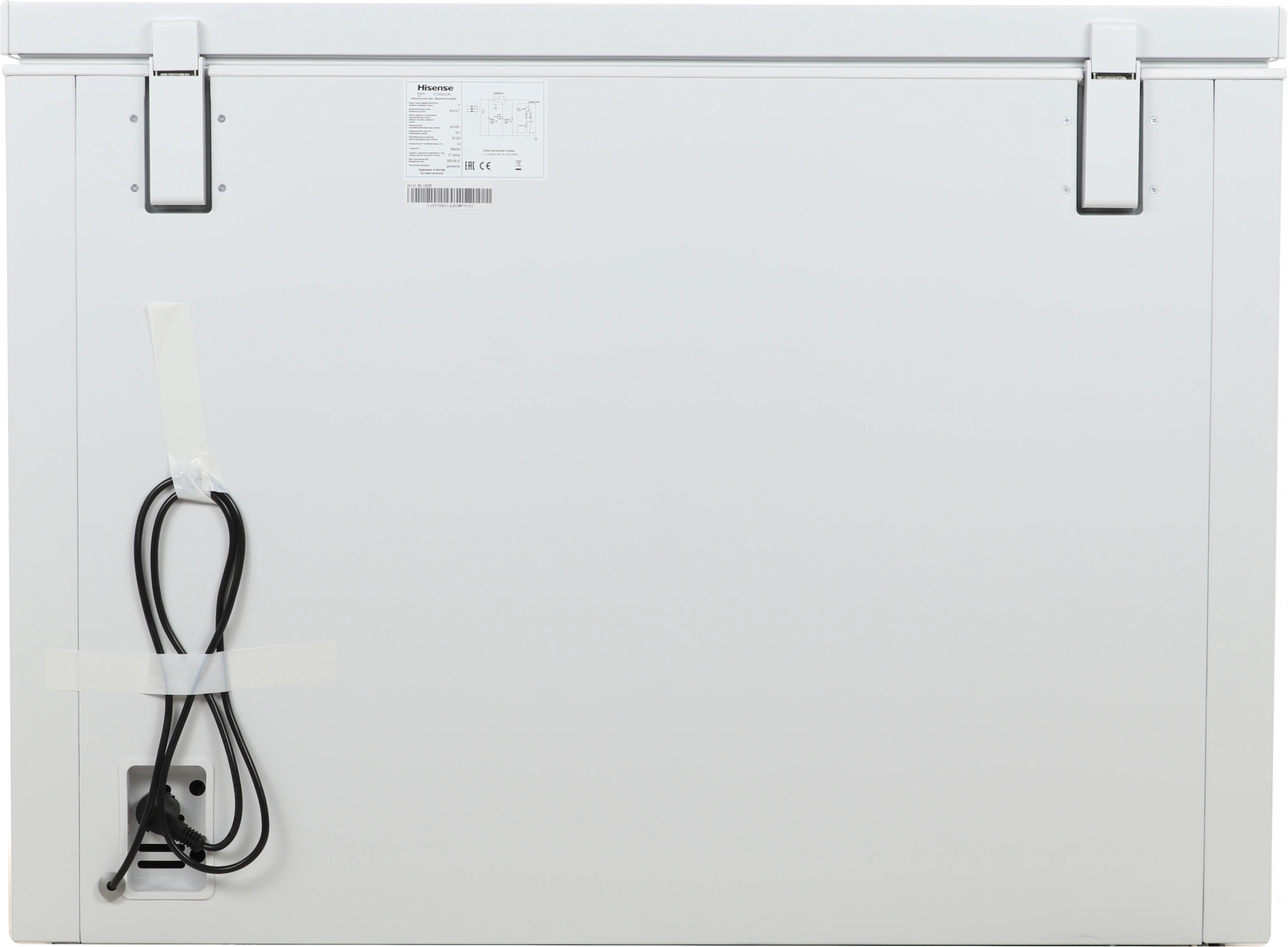 Морозильный ларь Hisense FC386D4AW1 белый — миниатюра 7