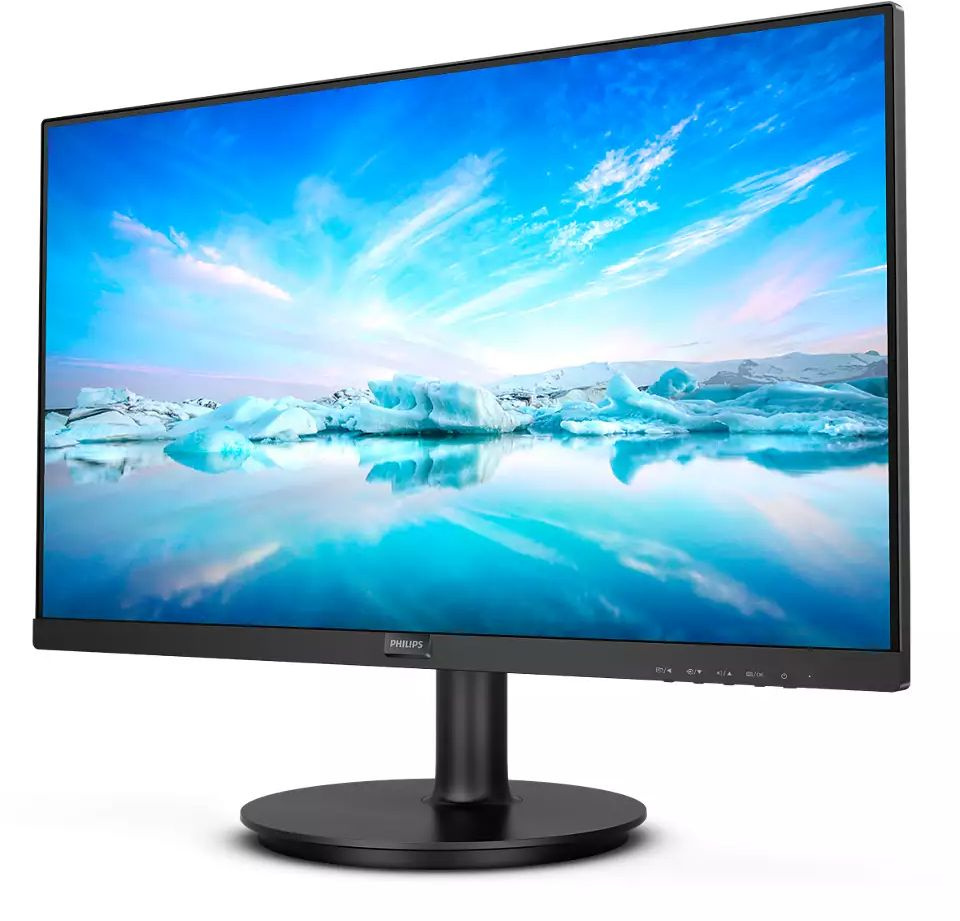 Монитор Philips 21.5" 222V8LA (00/01) черный VA LED 16:9 HDMI M/M матовая 250cd 178гр/178гр 1920x1080 75Hz VGA DP FHD 2.79кг — миниатюра 4