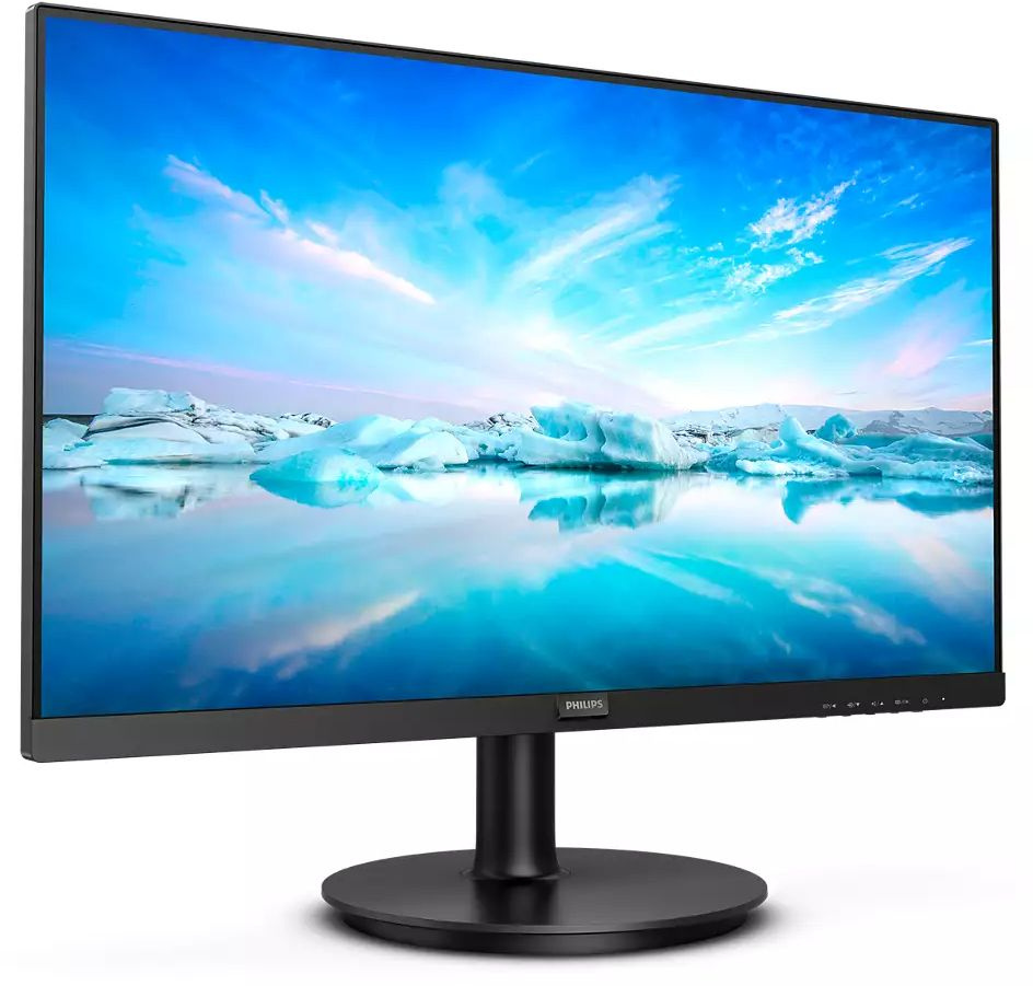 Монитор Philips 21.5" 222V8LA (00/01) черный VA LED 16:9 HDMI M/M матовая 250cd 178гр/178гр 1920x1080 75Hz VGA DP FHD 2.79кг — миниатюра 5