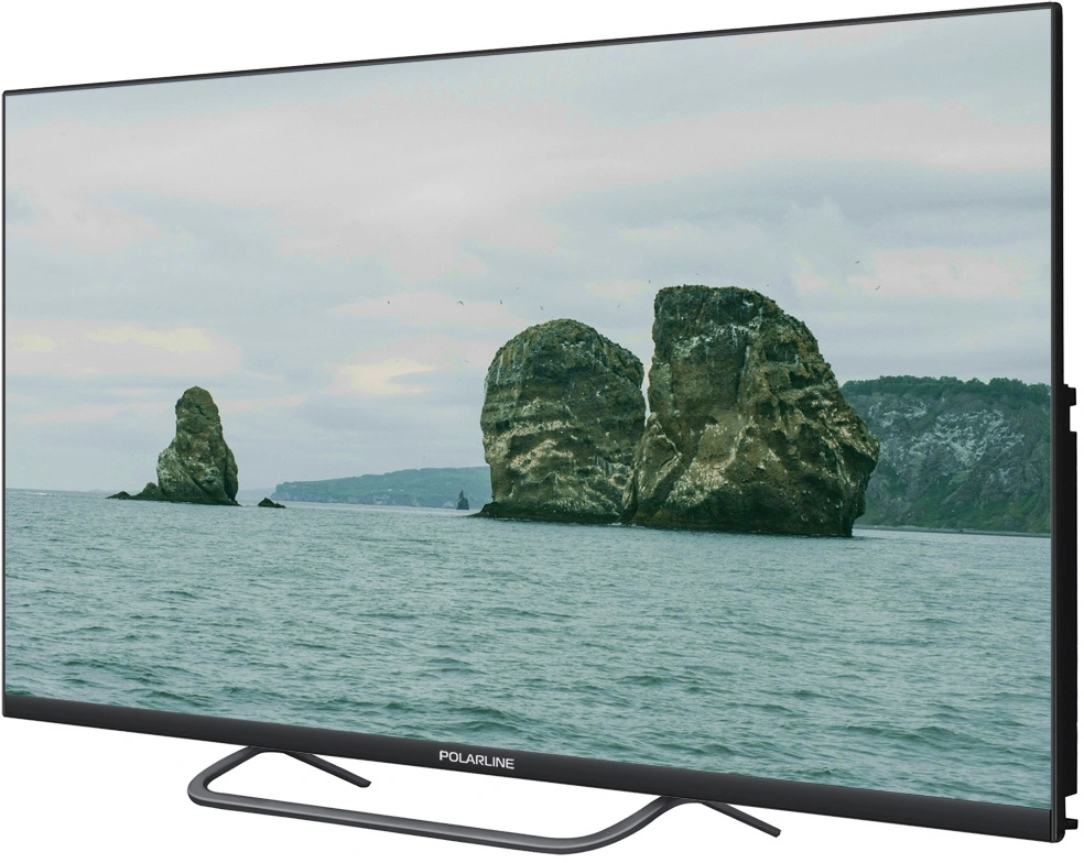 Телевизор LED PolarLine 43" 43PL51TC черный FULL HD 60Hz DVB-T DVB-T2 DVB-C USB (RUS) — миниатюра 2