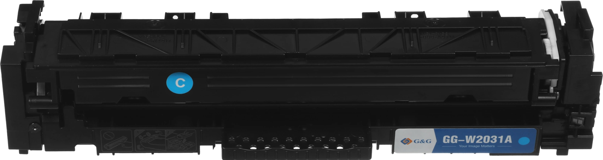 Картридж лазерный G&G GG-W2031A 415A голубой (2100стр.) для HP LJ M454/MFP M479 — миниатюра 6