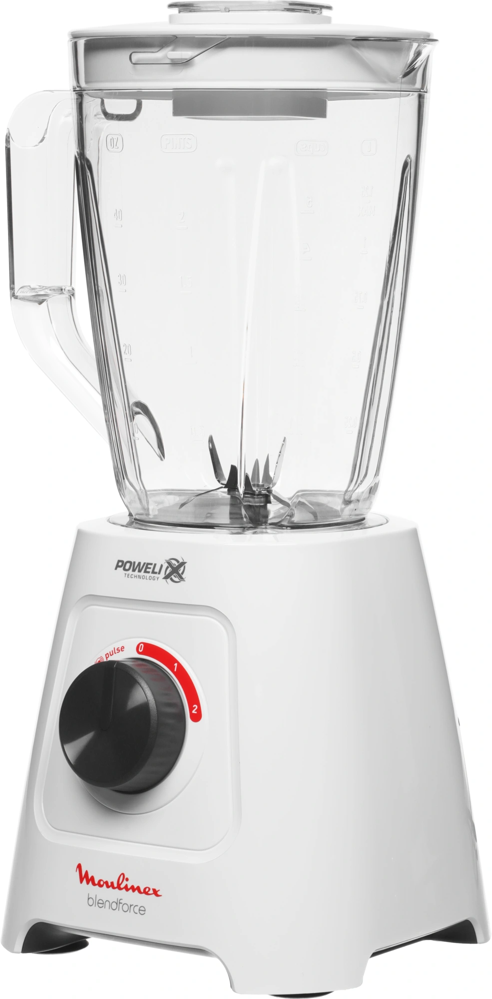 Блендер стационарный Moulinex Blendforce LM42Q110 600Вт белый — миниатюра 11