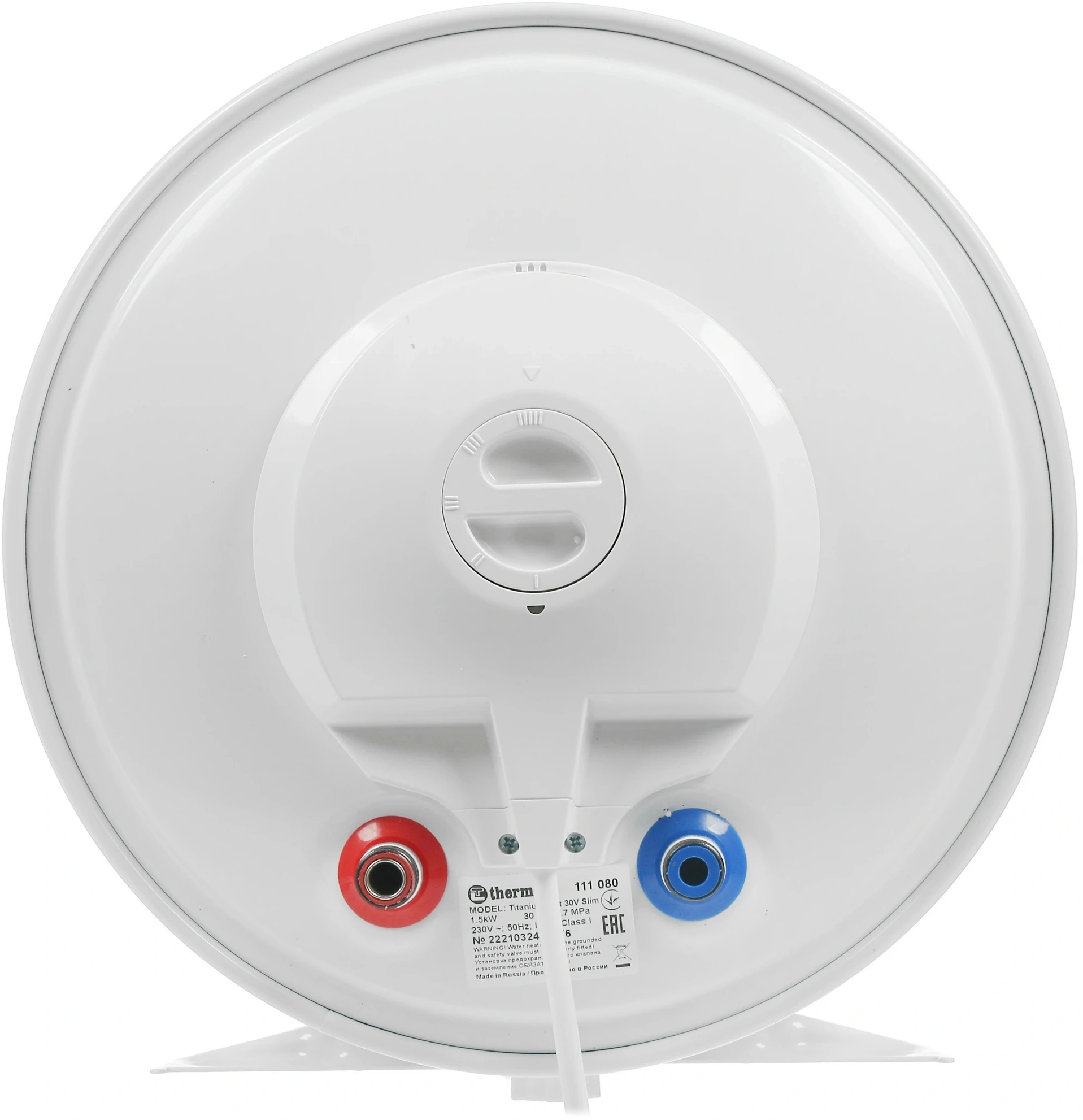 Водонагреватель Thermex TitaniumHeat 30 V Slim 1.5кВт 30л электрический настенный/белый — миниатюра 5