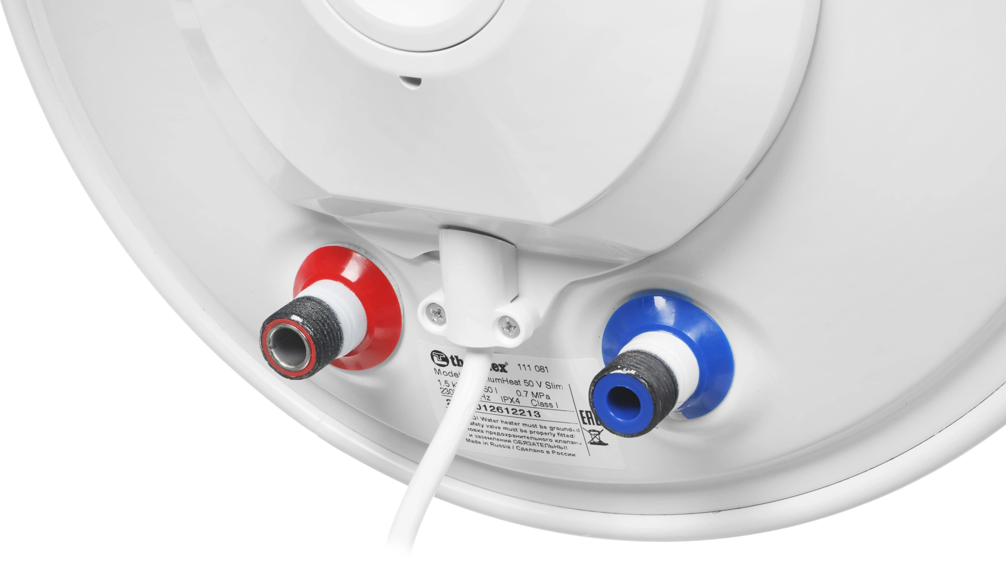 Водонагреватель Thermex TitaniumHeat 50 V Slim 1.5кВт 50л электрический настенный/белый — миниатюра 14