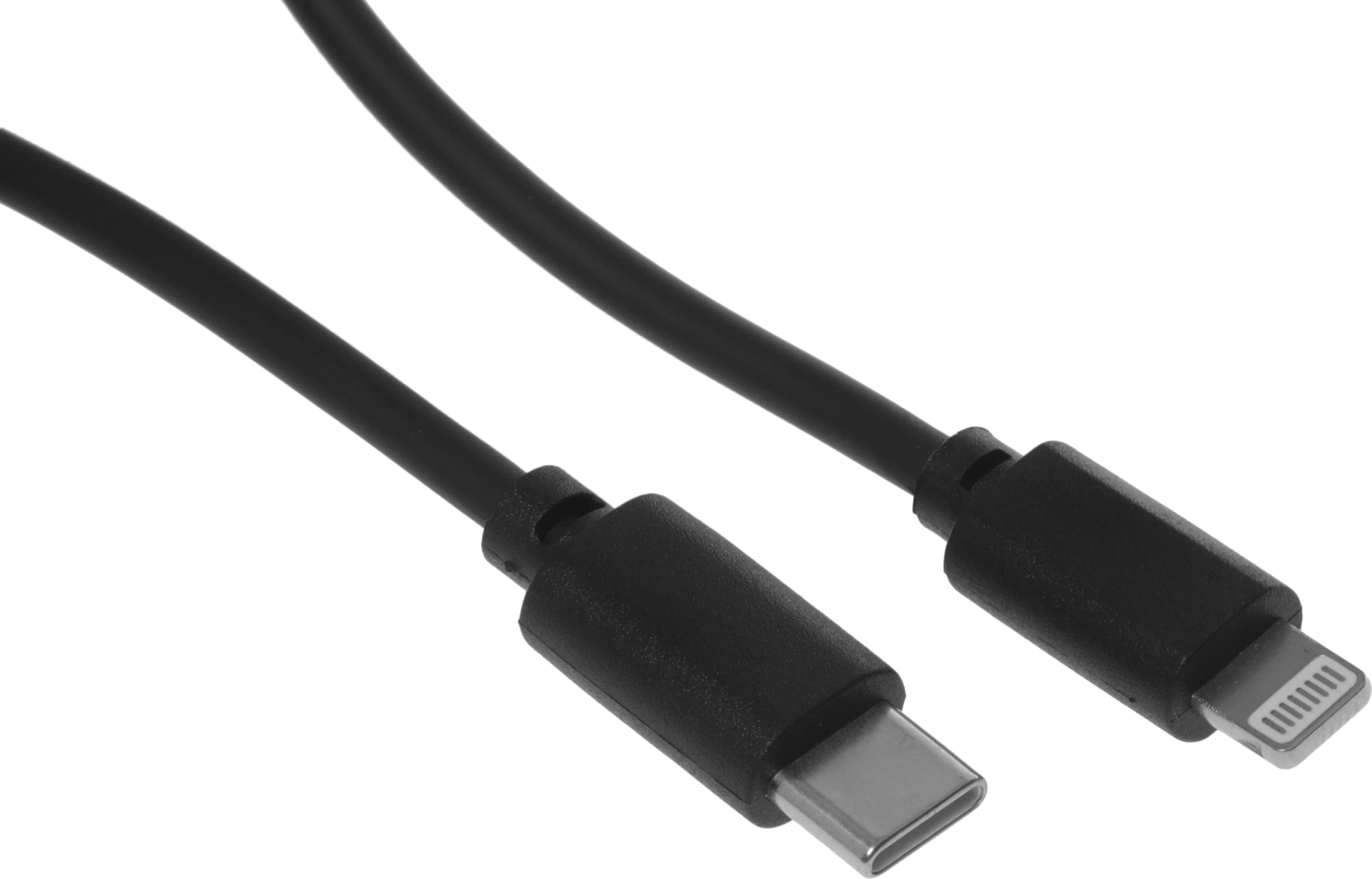 Кабель Buro PD18W USB Type-C (m)-Lightning (m) 1м черный — миниатюра 4