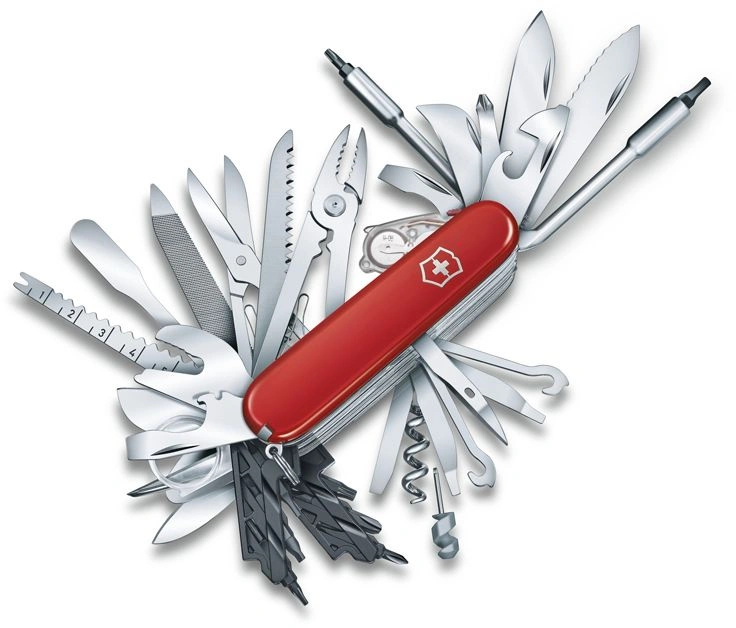 Нож перочинный Victorinox SwissChamp XXL (1.6795.XXL) 91мм 73функц. красный подар.коробка — миниатюра 5