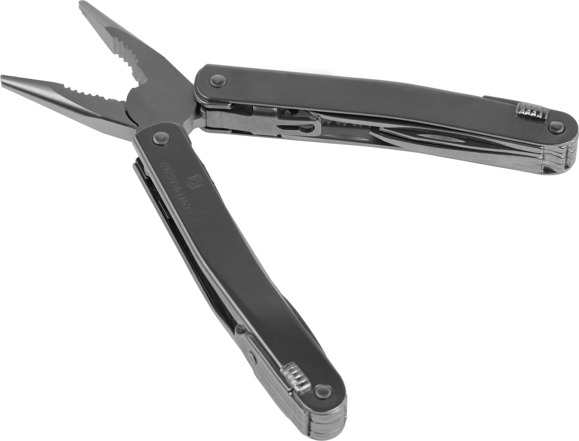 Мультитул Victorinox SwissTool Spirit X (3.0235.N) 105мм 35функц. мини-отвертка/штопор/набор бит/удлинитель/чехол нейлоновый серебристый карт.коробка — миниатюра 10