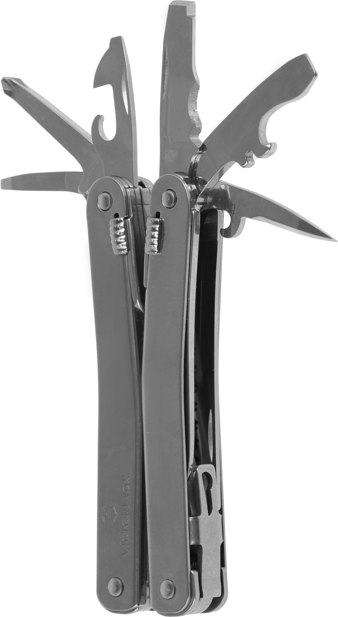 Мультитул Victorinox SwissTool Spirit X (3.0235.N) 105мм 35функц. мини-отвертка/штопор/набор бит/удлинитель/чехол нейлоновый серебристый карт.коробка — миниатюра 15