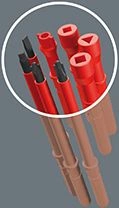 Набор отверток Wera WE-135906 в компл.:16 предметов — миниатюра 6