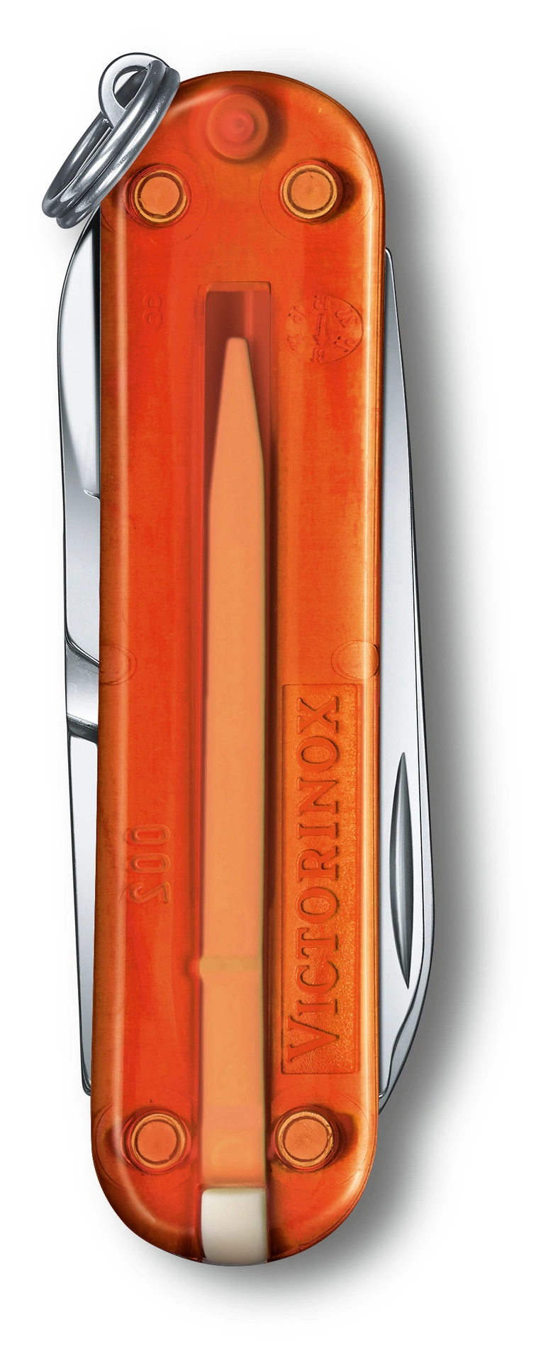 Нож перочинный Victorinox Classic SD Fire Opal (0.6223.T82G) 58мм 7функц. подар.коробка — миниатюра 3