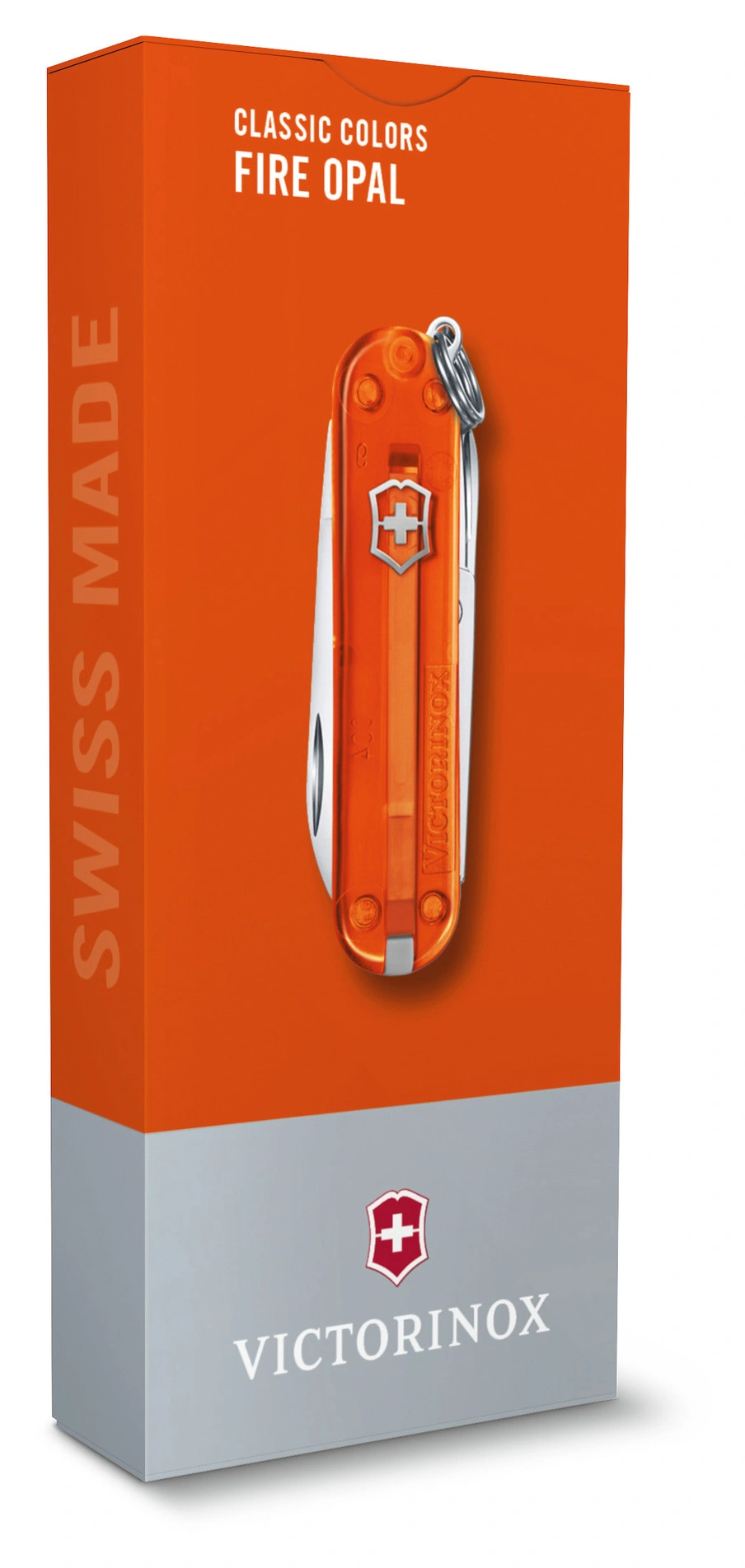 Нож перочинный Victorinox Classic SD Fire Opal (0.6223.T82G) 58мм 7функц. подар.коробка — миниатюра 4