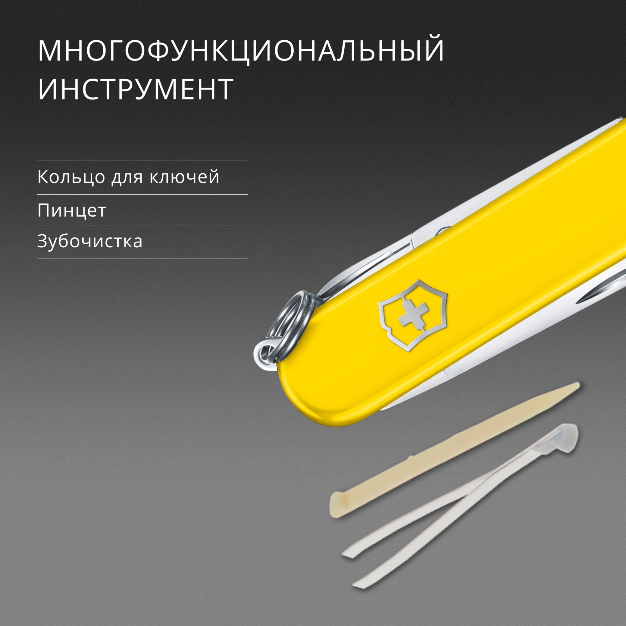 Нож перочинный Victorinox Classic SD Sunny Side (0.6223.8G) 58мм 7функц. подар.коробка — миниатюра 9